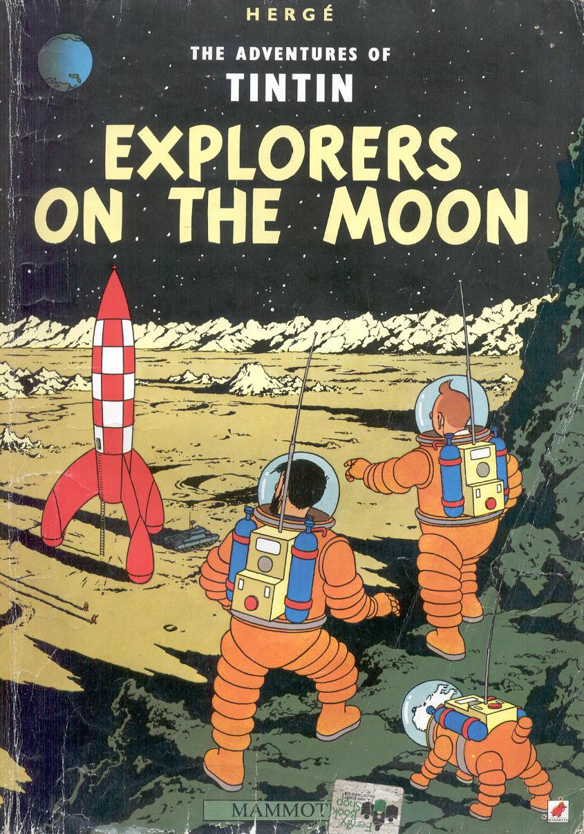 Explorers on the moon