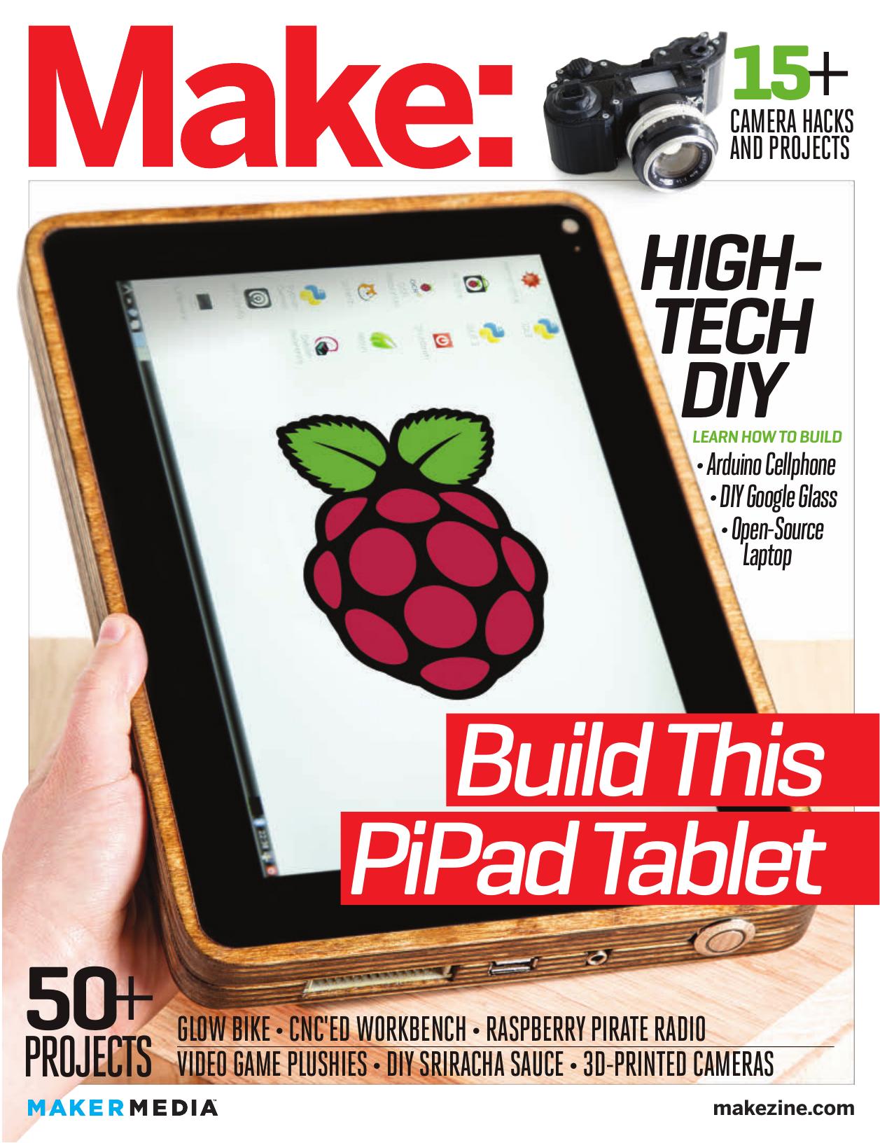 Make: Build This PiPad Tablet