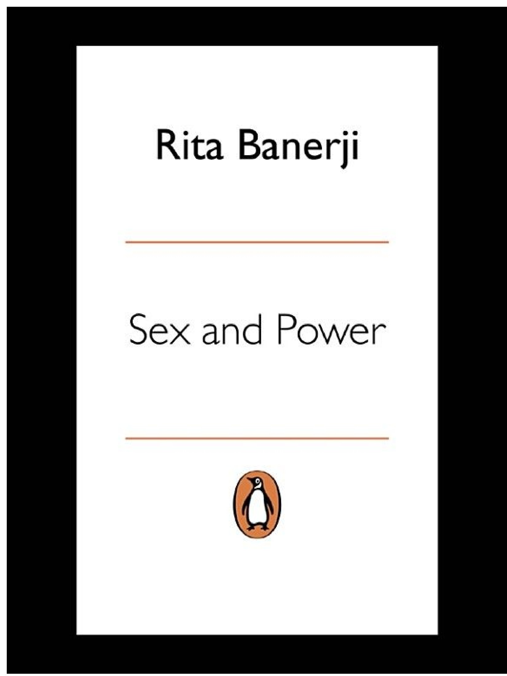 Sex and Power