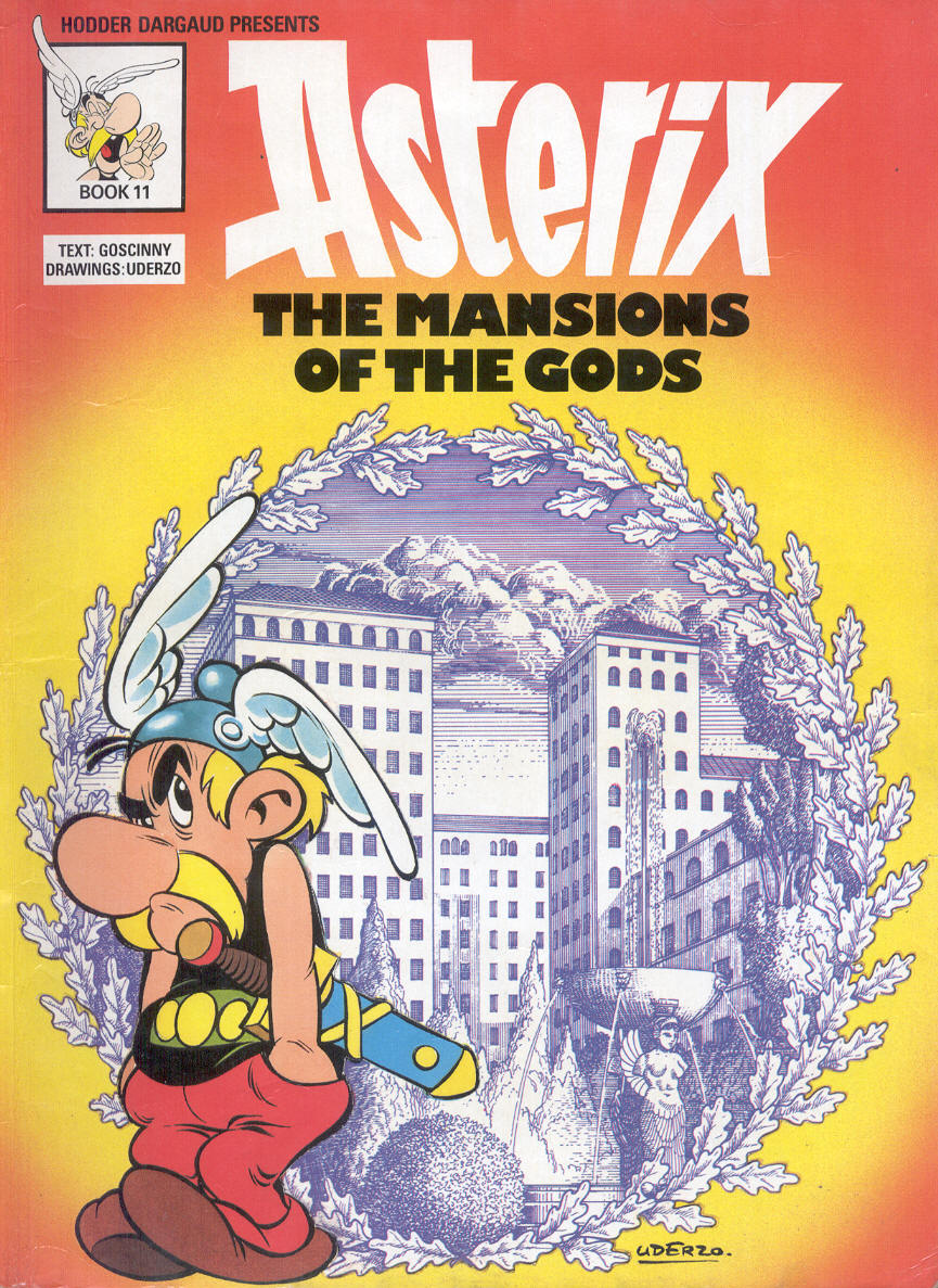Asterix -18- The Mansions of the Gods
